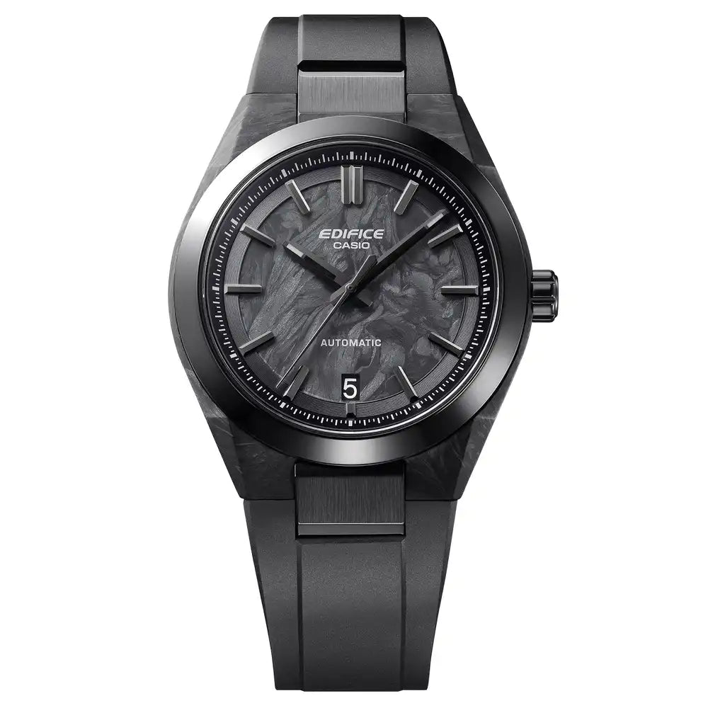 Casio EDIFICE EFK-100XPB-1AJF Forged Carbon Automatic Wristwatch - The Japanese Factory