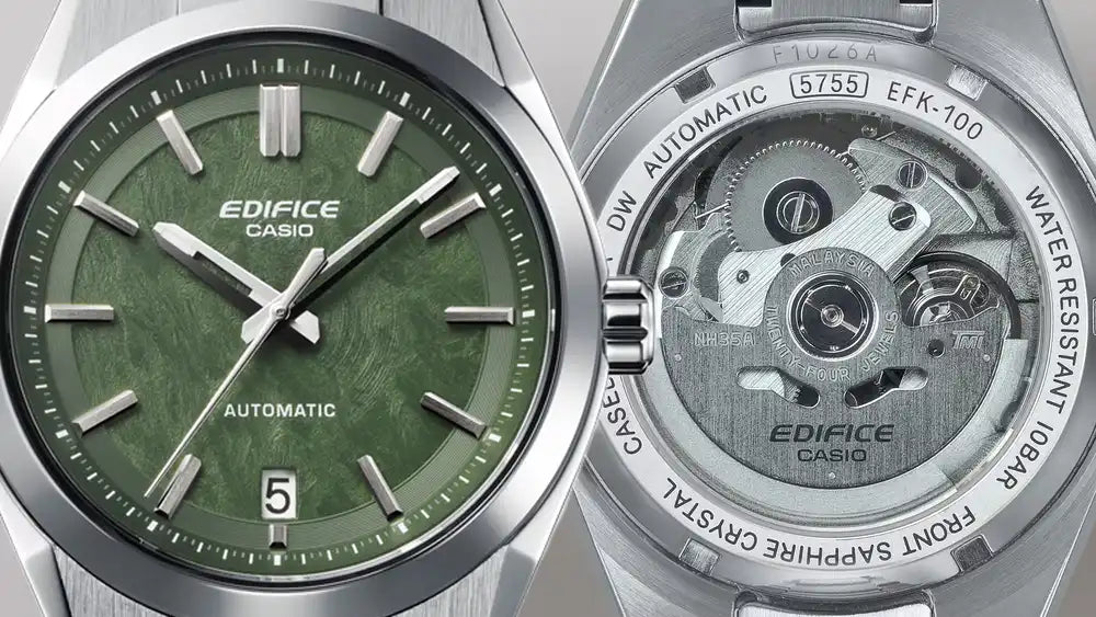 Casio EDIFICE EFK-100YD-3AJF Automatic Wristwatch - The Japanese Factory