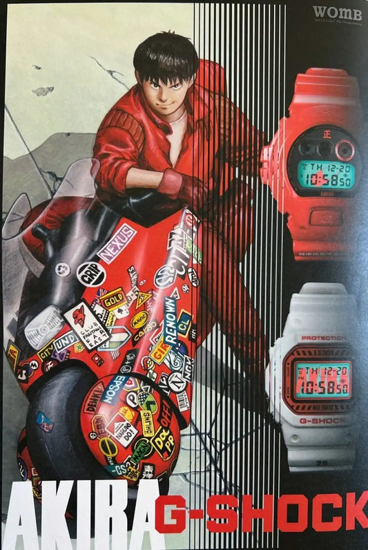 Casio G-Shock x Akira 30th Anniversary Neo Tokyo DW-5600VT Limited Edition Wristwatch - The Japanese Factory