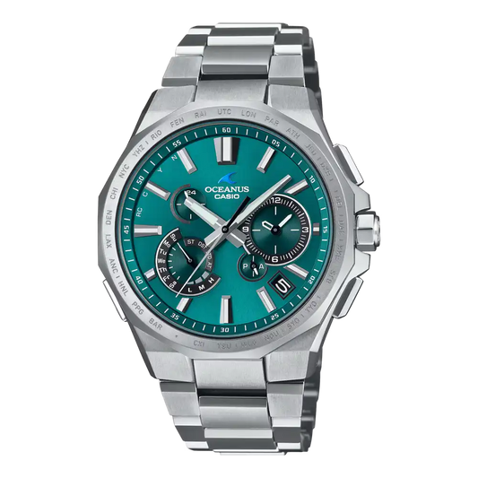 Casio OCEANUS 20th Anniversary Classic Line OCW-T6000SG-2AJR Chronograph Solar Radio Wave Bluetooth Men's Wristwatch - The Japanese Factory
