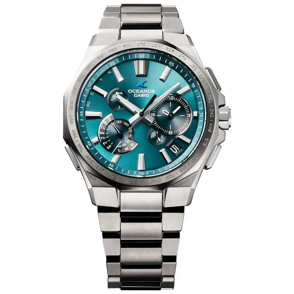 Casio OCEANUS 20th Anniversary Classic Line OCW-T6000SG-2AJR Chronograph Solar Radio Wave Bluetooth Men's Wristwatch - The Japanese Factory