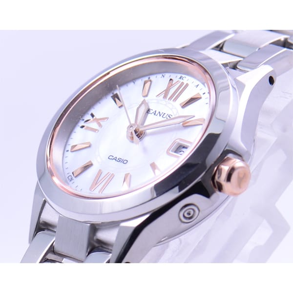 Casio OCEANUS 3 Hands Model OCW-70PJ-7A2JF Women's Wristwatch - The Japanese Factory