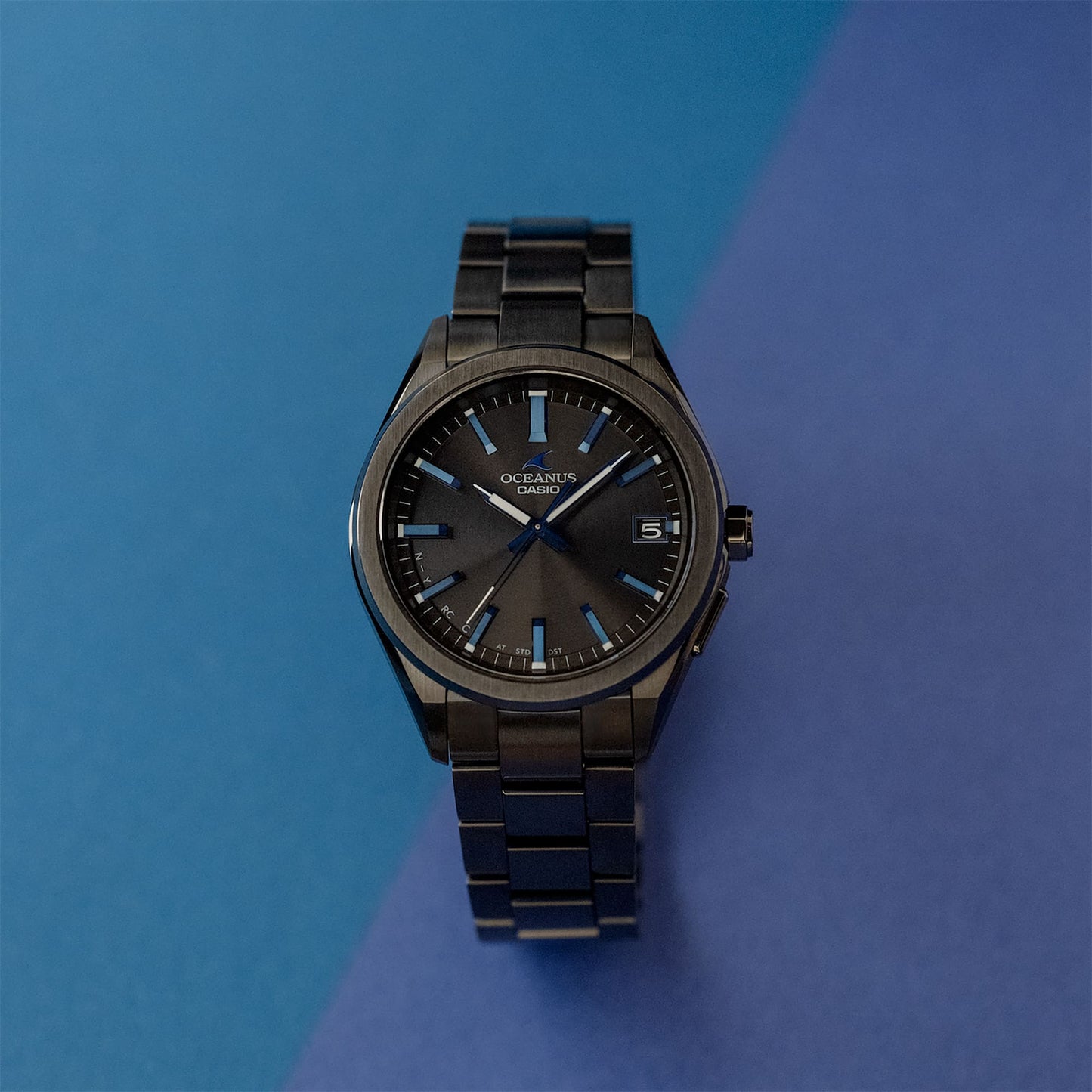 Casio OCEANUS 3 Hands Model OCW-T200SB-1AJF Men's Wristwatch - The Japanese Factory