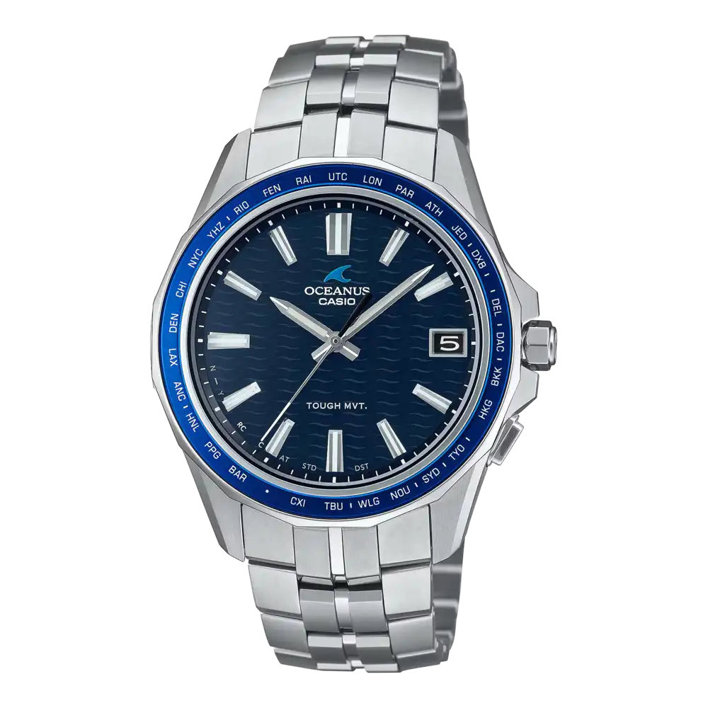 Casio OCEANUS Manta OCW-S400-2AJF Solar Radio Wave Bluetooth Men's Wristwatch - The Japanese Factory