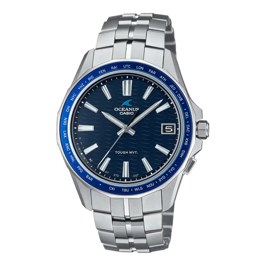 Casio OCEANUS Manta OCW-S400-2AJF Solar Radio Wave Bluetooth Men's Wristwatch - The Japanese Factory