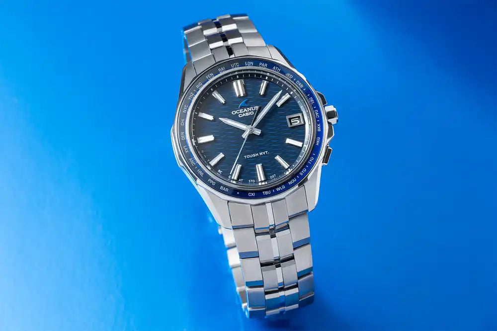 Casio OCEANUS Manta OCW-S400-2AJF Solar Radio Wave Bluetooth Men's Wristwatch - The Japanese Factory