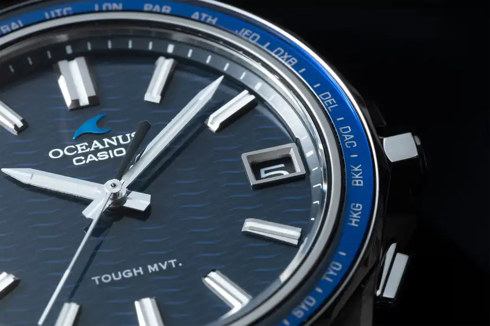 Casio OCEANUS Manta OCW-S400-2AJF Solar Radio Wave Bluetooth Men's Wristwatch - The Japanese Factory