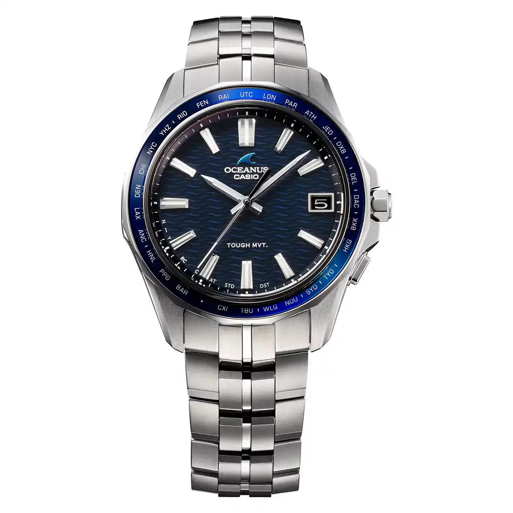 Casio OCEANUS Manta OCW-S400-2AJF Solar Radio Wave Bluetooth Men's Wristwatch - The Japanese Factory