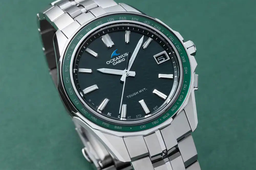 Casio OCEANUS Manta OCW-S400-3AJF Solar Radio Wave Bluetooth Men's Wristwatch - The Japanese Factory