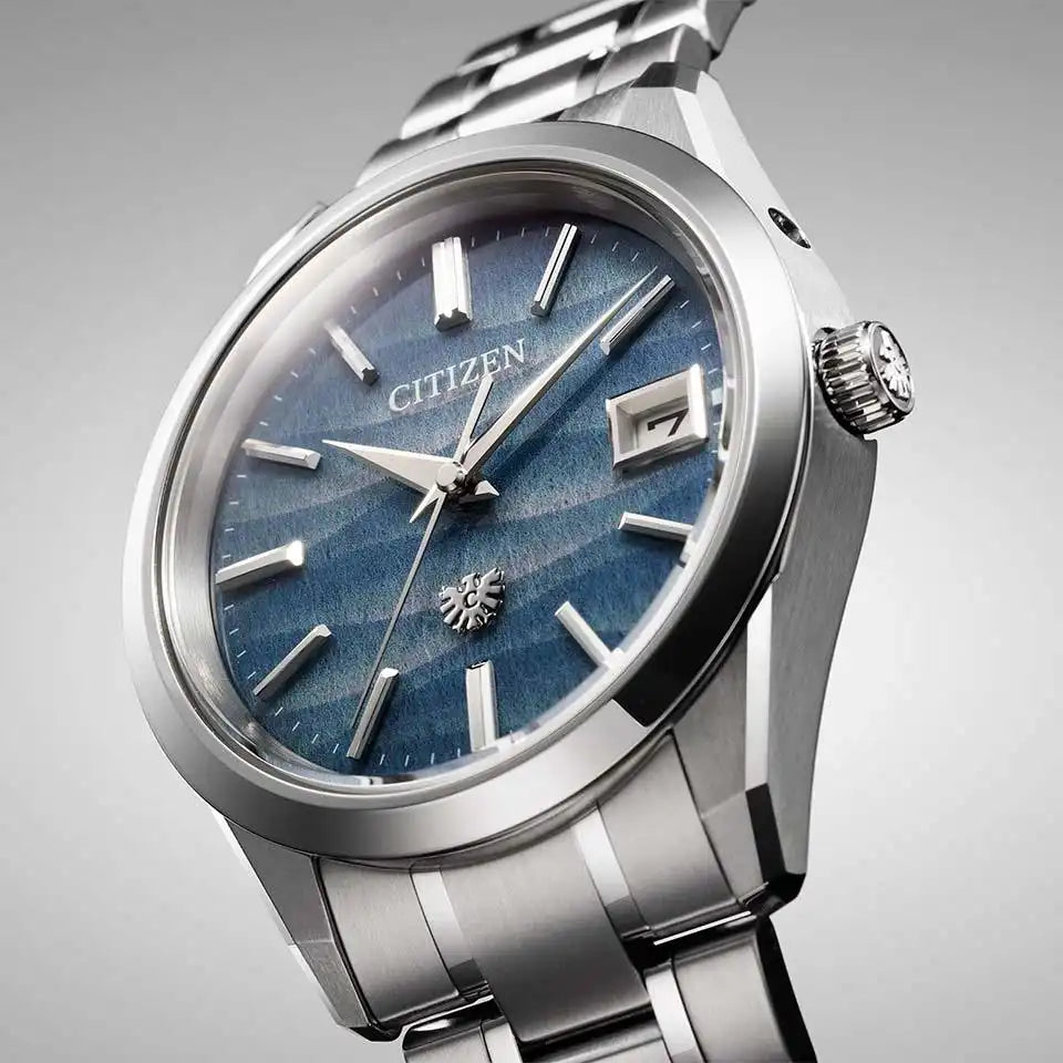 Citizen The Citizen The Iconic Nature Collection AQ4100-65H Limited Edition Washi Dial Eco-Drive Men's Wristwatch - The Japanese Factory