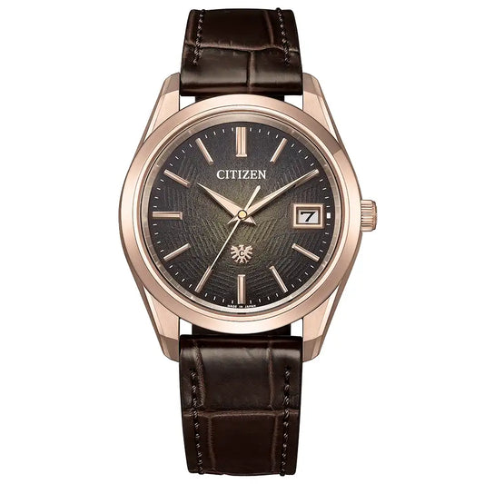 Citizen The Citizen The Iconic Nature Collection AQ4106-00W Limited Edition Washi Dial Eco-Drive Men's Wristwatch - The Japanese Factory