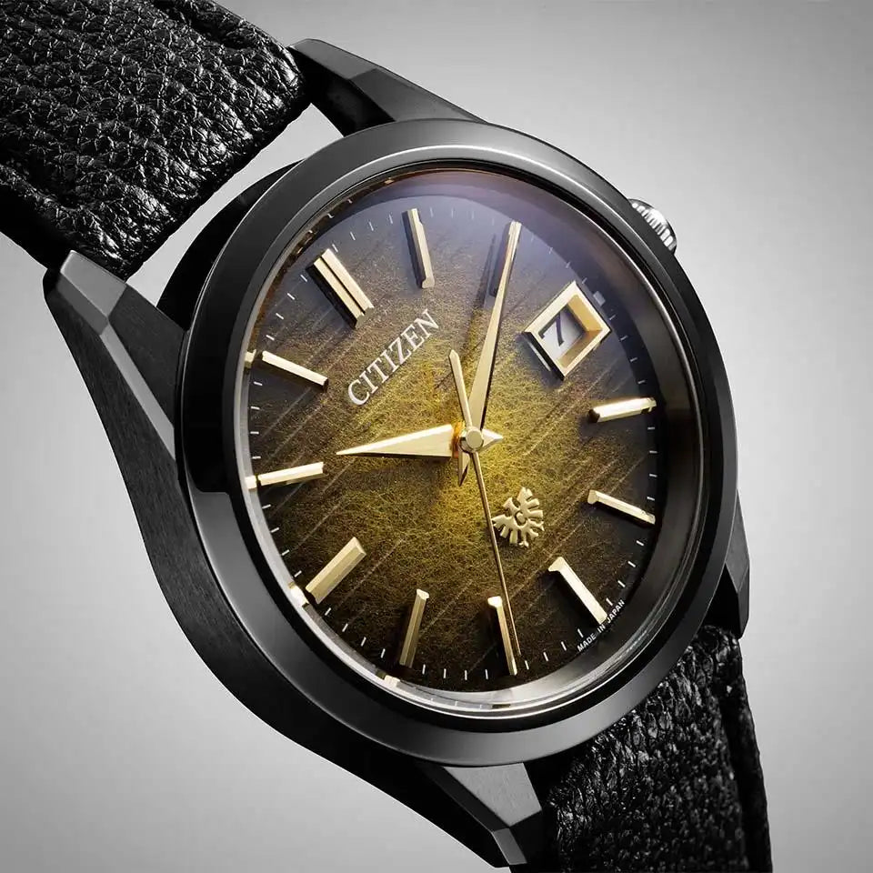 Citizen The Citizen The Iconic Nature Collection AQ4106-18X Limited Edition Washi Dial Eco-Drive Men's Wristwatch - The Japanese Factory