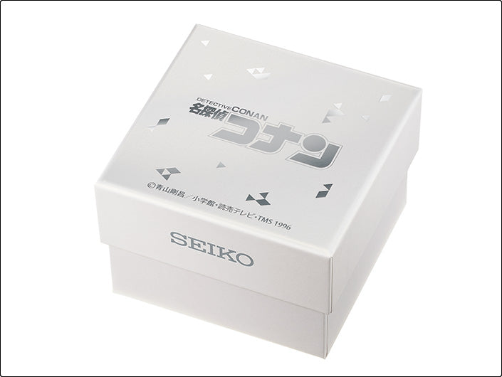 Detective Conan x SEIKO Chronograph Watch with Acrylic Display Stand Limited Edition - The Japanese Factory