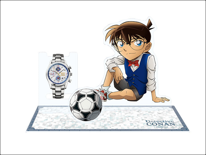 Detective Conan x SEIKO Chronograph Watch with Acrylic Display Stand Limited Edition - The Japanese Factory