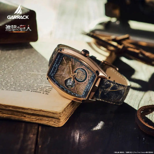 GARRACK Attack on Titan x S-MEISTER Erwin Smith SMS-47-SK-ES Limited Edition Anime Collaboration Watch - The Japanese Factory