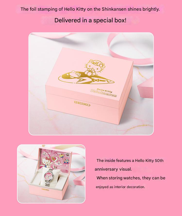 Hello Kitty Shinkansen 50th Anniversary Limited Edition Watch_img_05