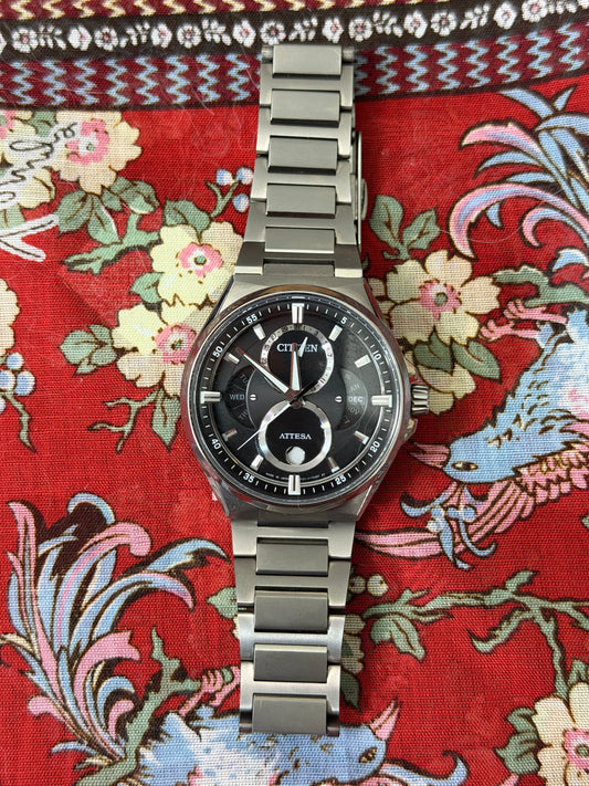 Citizen Attesa Eco-Drive Triple Calendar