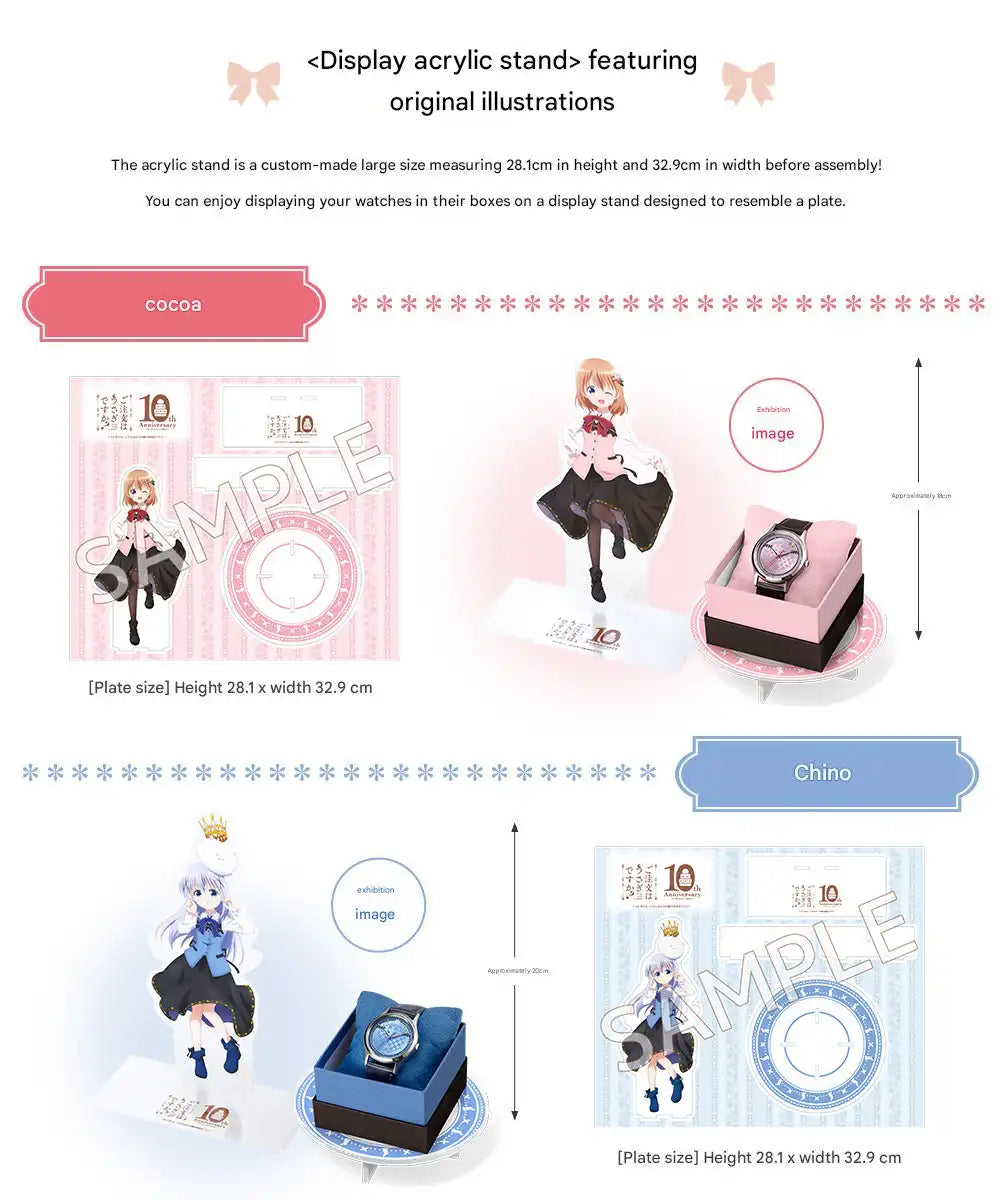 Is the Order a Rabbit? x Citizen INDEPENDENT Anime Collaboration Wristwatch Limited Edition - The Japanese Factory