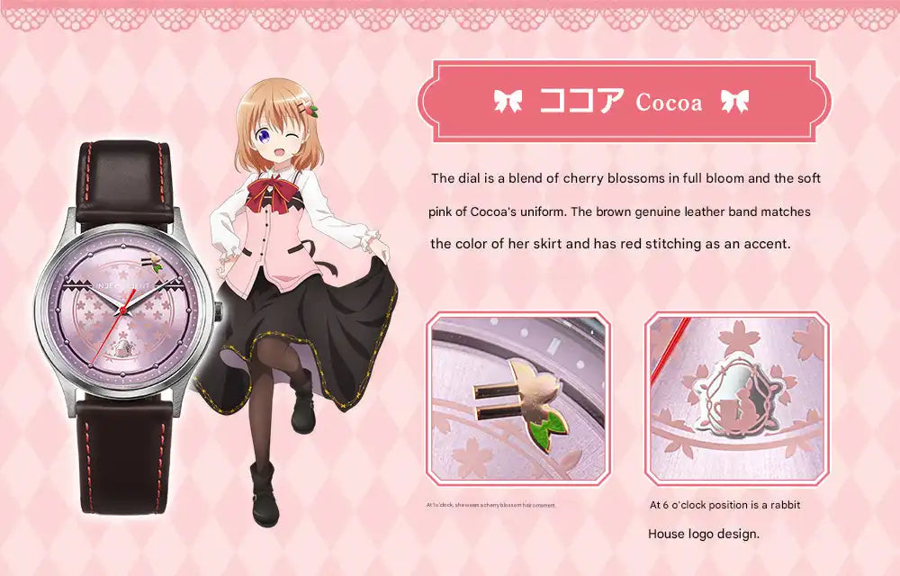 Is the Order a Rabbit? x Citizen INDEPENDENT Anime Collaboration Wristwatch Limited Edition - The Japanese Factory