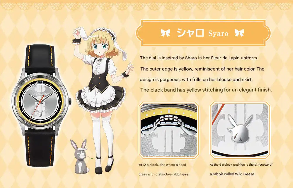 Is the Order a Rabbit? x Citizen INDEPENDENT Anime Collaboration Wristwatch Limited Edition - The Japanese Factory