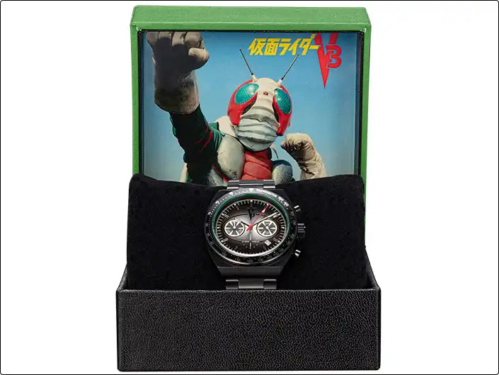 Kamen Rider V3 50th Anniversary Premium Wristwatch Limited Edition - The Japanese Factory