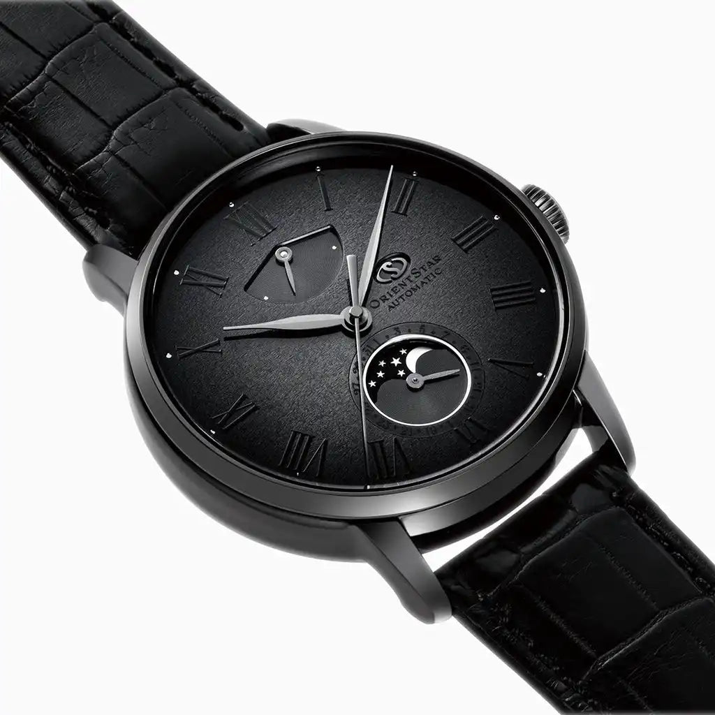 Orient Star Classic M45 F7 Mechanical Moon Phase RK-AY0122N Limited Edition Automatic Men's Wristwatch - The Japanese Factory