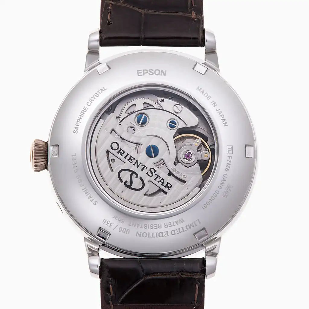 Orient Star Classic M45 F7 Mechanical Moon Phase RK-AY0120A Limited Edition Automatic Men's Wristwatch - The Japanese Factory