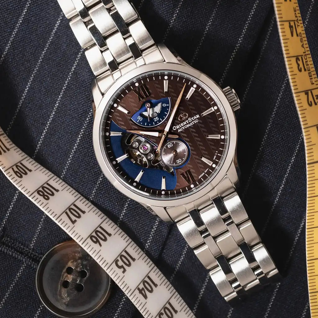 Orient Star Contemporary Layered Skeleton RK-AV0B02Y Automatic Men's Wristwatch - The Japanese Factory