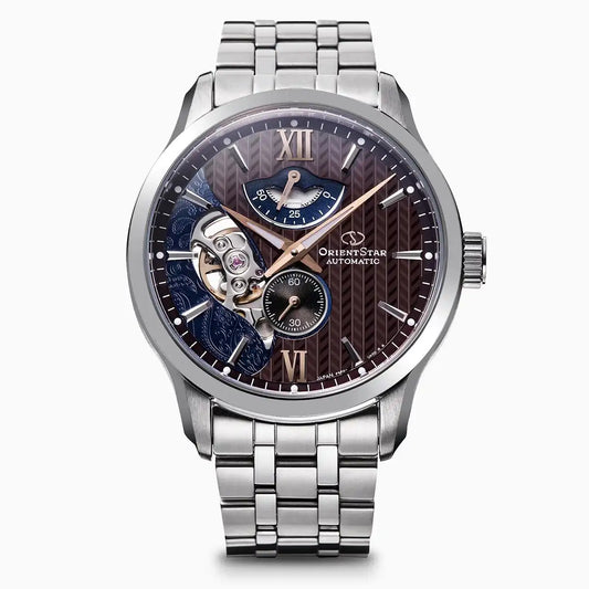 Orient Star Contemporary Layered Skeleton RK-AV0B02Y Automatic Men's Wristwatch - The Japanese Factory