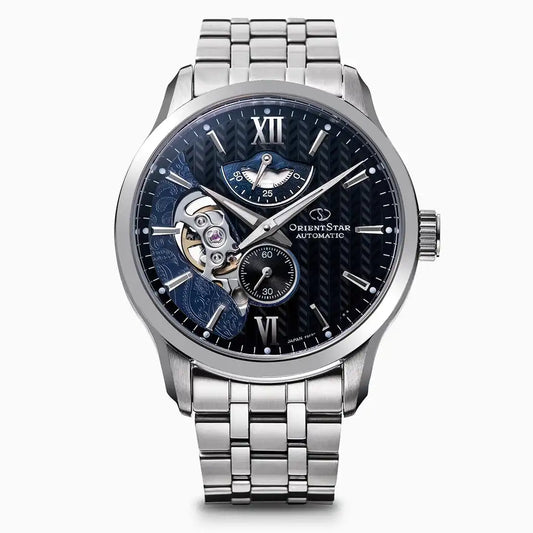 Orient Star Contemporary Layered Skeleton RK-AV0B03B Automatic Men's Wristwatch - The Japanese Factory