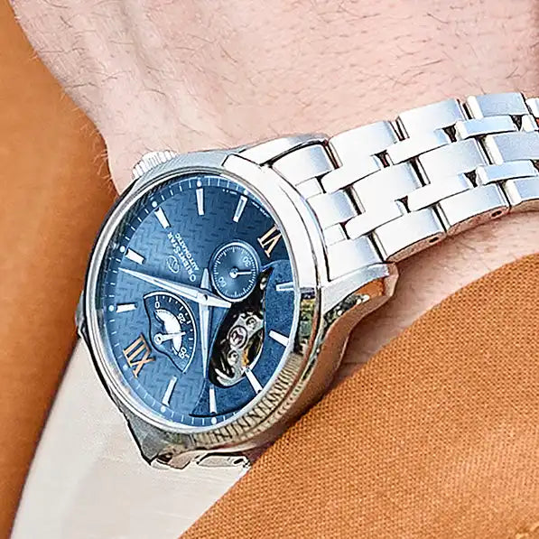 Orient Star Contemporary Layered Skeleton RK-AV0B08L Automatic Men's Wristwatch - The Japanese Factory