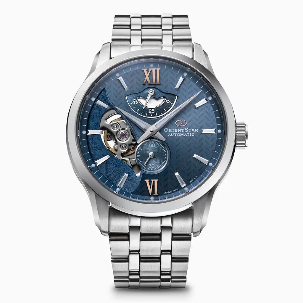 Orient Star Contemporary Layered Skeleton RK-AV0B08L Automatic Men's Wristwatch - The Japanese Factory