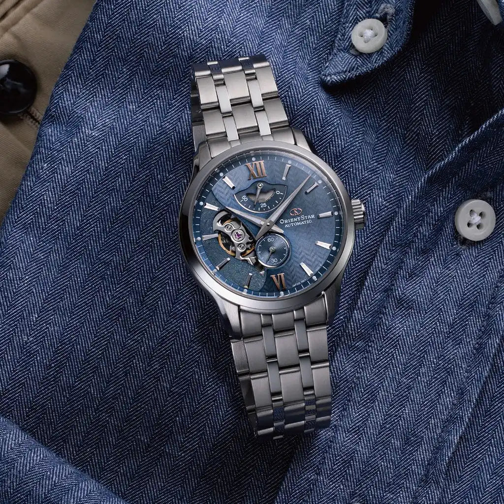 Orient Star Contemporary Layered Skeleton RK-AV0B08L Automatic Men's Wristwatch - The Japanese Factory