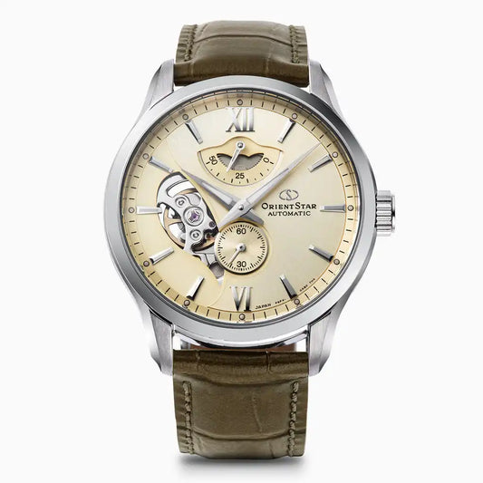 Orient Star Contemporary Layered Skeleton RK-AV0B10G Automatic Men's Wristwatch - The Japanese Factory