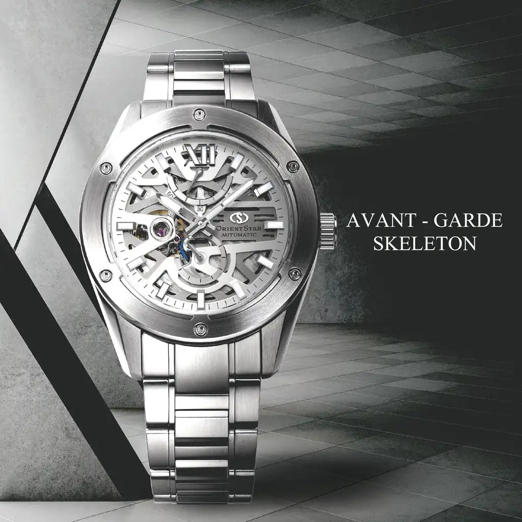 Orient Star Contemporary M34 Avant-Garde F8 Skeleton RK-BZ0001S Automatic Men's Wristwatch - The Japanese Factory