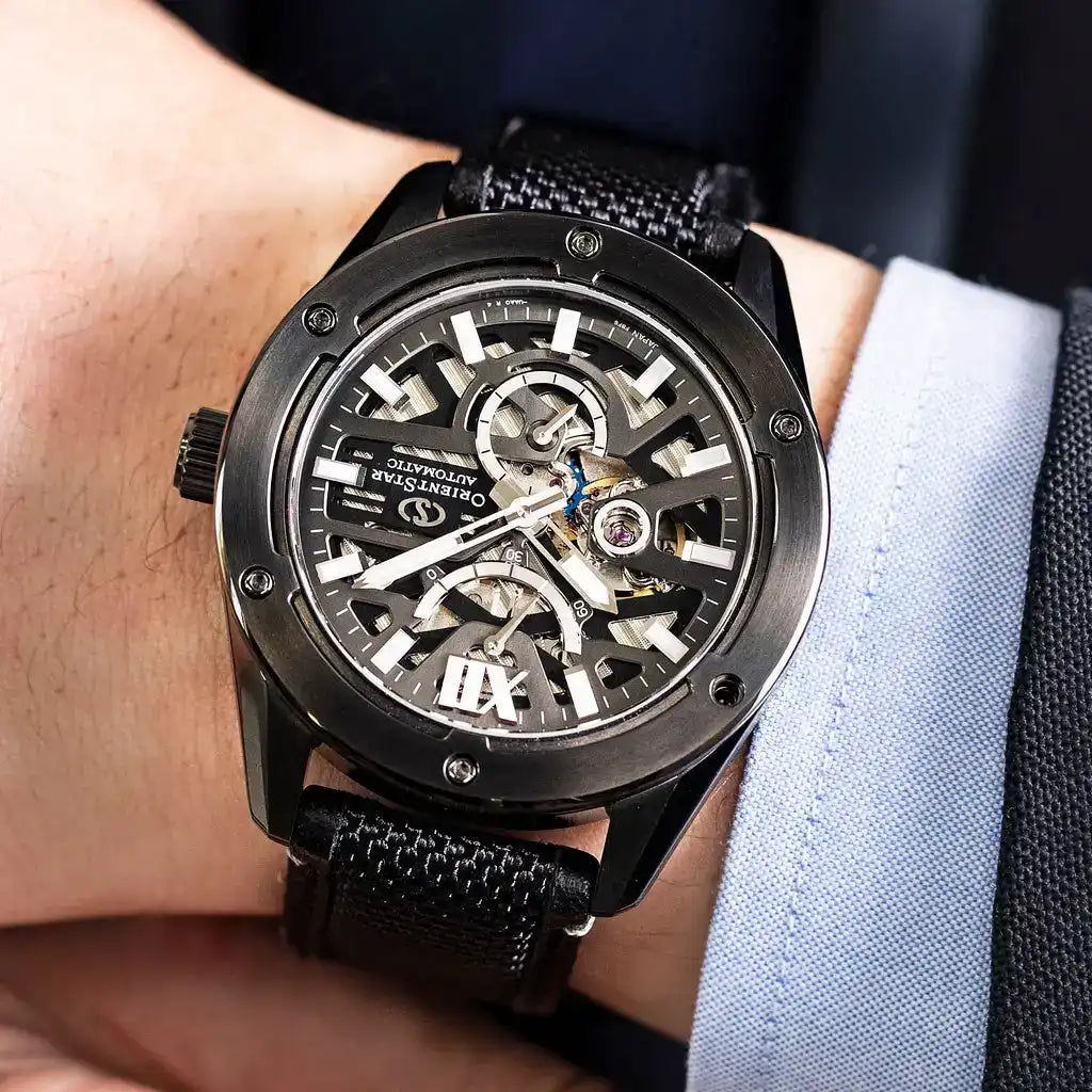 Orient Star Contemporary M34 Avant-Garde F8 Skeleton RK-BZ0002B Automatic Men's Wristwatch - The Japanese Factory