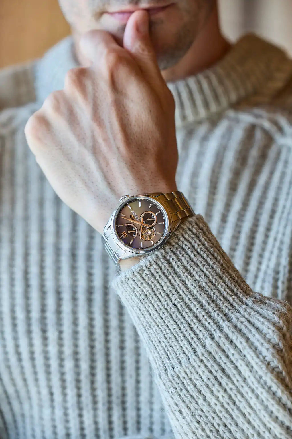 Orient Star Contemporary M34 F7 Semi Skeleton RK-BY0002A Limited Edition Automatic Men's Wristwatch - The Japanese Factory