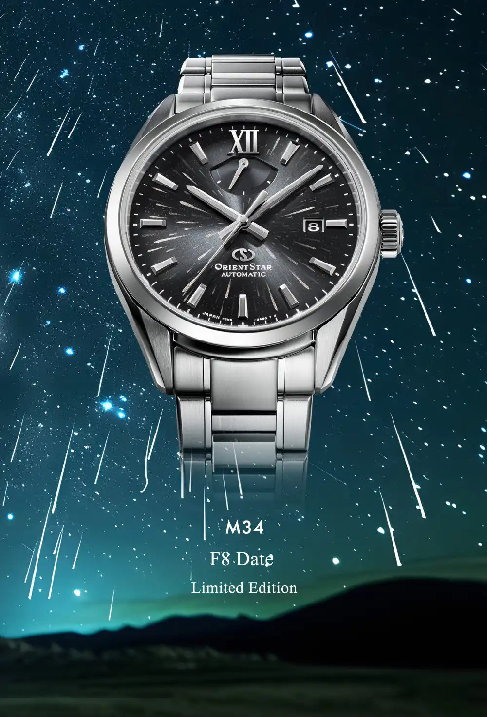 Orient Star Contemporary M34 F8 Date RK-BX0008B Limited Edition Automatic Men's Wristwatch - The Japanese Factory