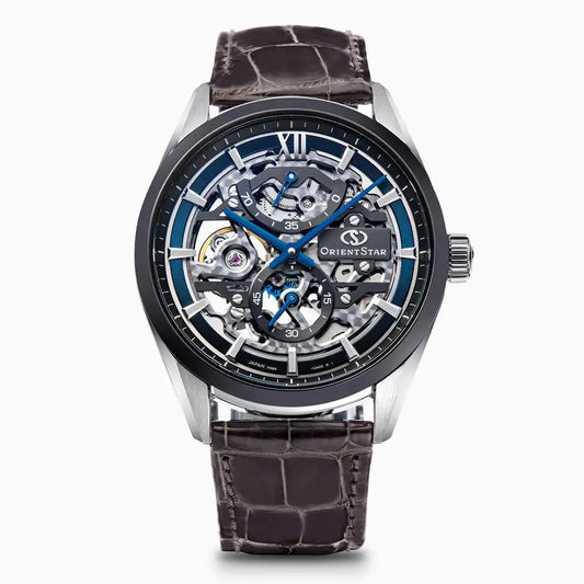 Orient Star Contemporary M34 F8 Skeleton RK-AZ0103L Limited Edition Hand Winding Mechanical Men's Wristwatch - The Japanese Factory