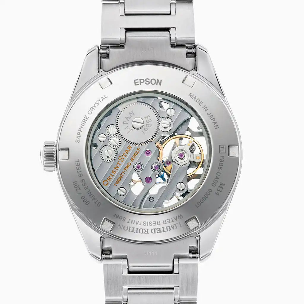 Orient Star Contemporary M34 F8 Skeleton RK-AZ0103L Limited Edition Hand Winding Mechanical Men's Wristwatch - The Japanese Factory