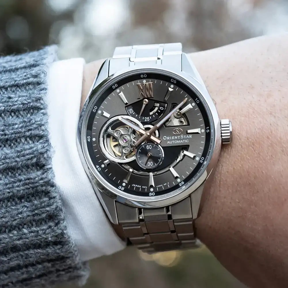 Orient Star Contemporary Modern Skeleton RK-AV0005N Automatic Men's Wristwatch - The Japanese Factory
