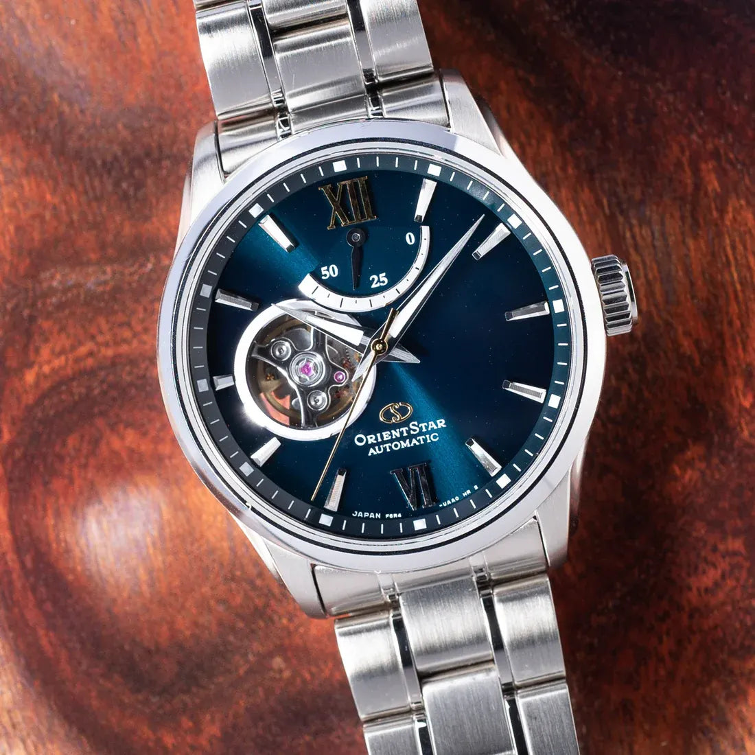 Orient Star Contemporary Semi Skeleton RK-AT0003E Automatic Men's Wristwatch - The Japanese Factory
