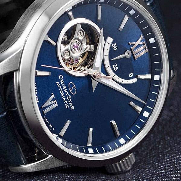 Orient Star Contemporary Semi Skeleton RK-AT0006L Automatic Men's Wristwatch - The Japanese Factory
