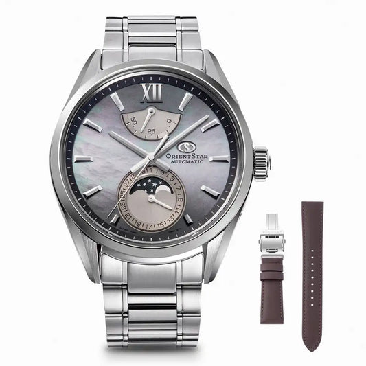 Orient Star Contemporary M34 F7 Mechanical Moon Phase RK-AY0201A Limited Edition Automatic Men's Wristwatch - The Japanese Factory