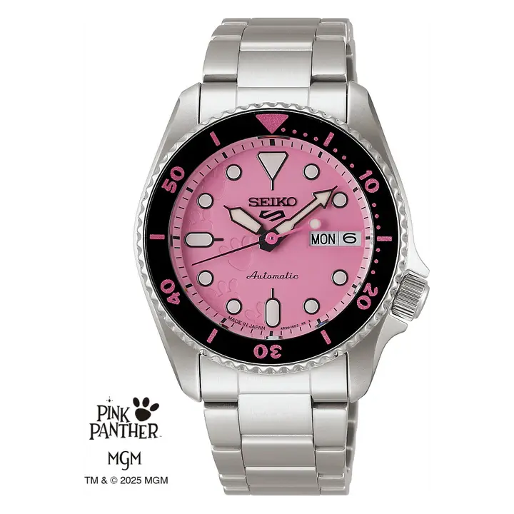 Seiko 5 Sports SKX Pink Panther [SBSA321] - The Japanese Factory