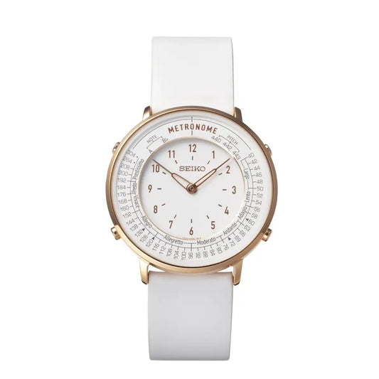 Seiko Metronome Watch SMW002A Standard Line (White) - The Japanese Factory