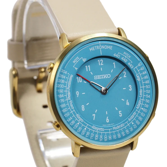Seiko Metronome Watch SMW005A Standard Line (Turquoise) - The Japanese Factory