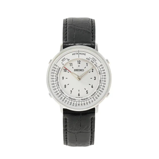 Seiko Metronome Watch SMW006AP Standard Line (Monotone) Classic Band Type Limited Edition - The Japanese Factory