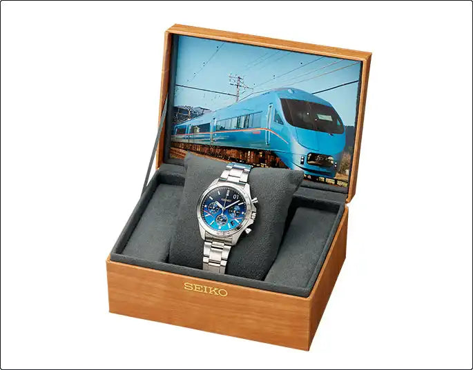 Seiko Odakyu Line 95th Anniversary Romancecar Express MSE Wristwatch Limited Edition - The Japanese Factory