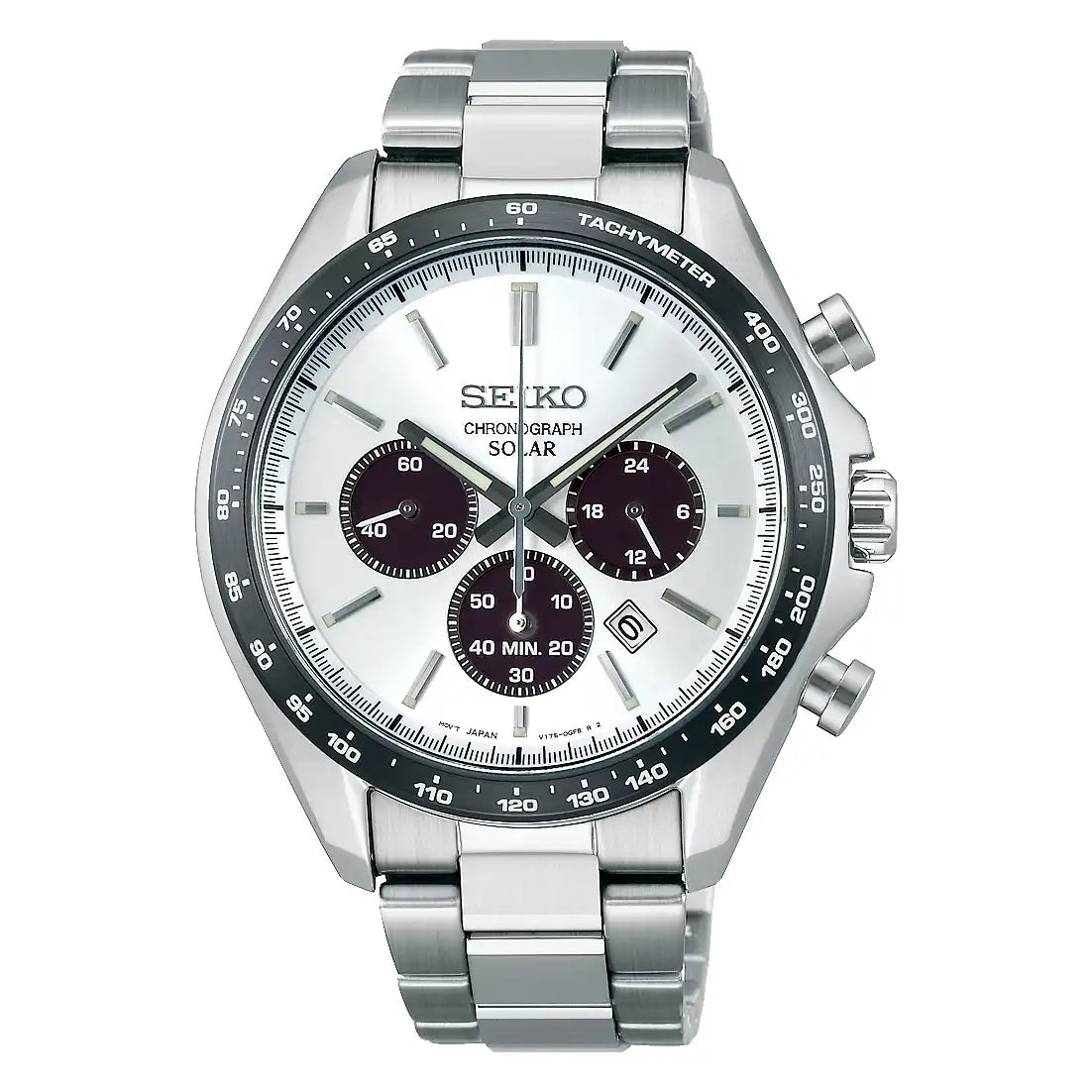 Seiko Selection SBPY165 JDM Chronograph Solar Men's Wristwatch - The Japanese Factory